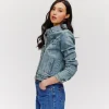 Promod Veste en jean Femme - Jean moyen Jeanmoyen Flash Sale