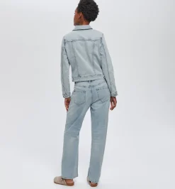 Promod Veste en jean Femme - Jean très clair Jeantrèsclair Best Sale