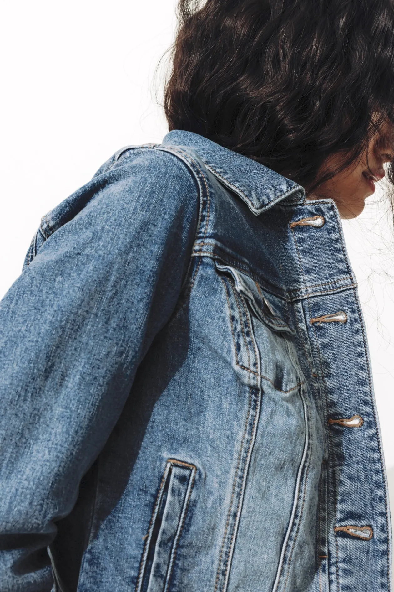 Promod Veste en jean Femme - Jean moyen Jeanmoyen Flash Sale