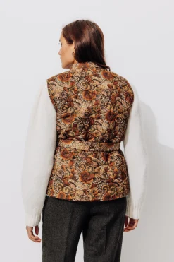 Promod Veste matelassée imprimée - Imprimé multicolore Imprimémulticolore Discount