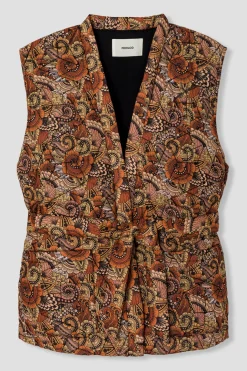 Promod Veste matelassée imprimée - Imprimé multicolore Imprimémulticolore Discount