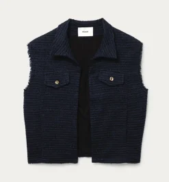 Promod Veste sans manches Femme - Marine New